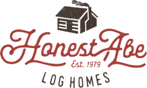 Honest Abe Log Home Logo
