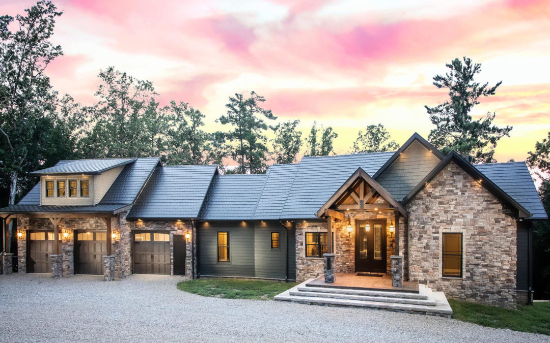 A Home of Stone and Timber Emerges from the Cumberland Plateau Forest